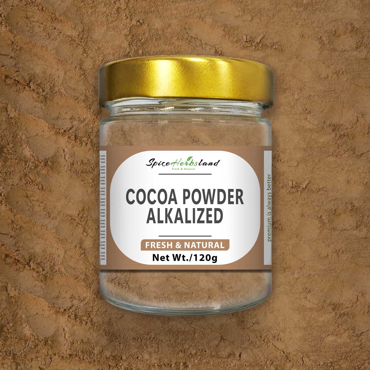 Cacaopoeder gealkaliseerd 10-12%