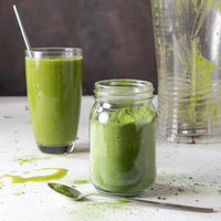 Groene peper gemalen